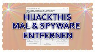 HijackThis Mal & Spyware entfernen
