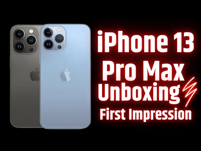 Unboxings show first hands-on of iPhone 13 and iPhone 13 Pro - AppleTrack