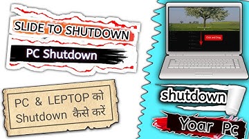 How to Enable Slide to Shut down Feature in Windows 10 / 11 PC