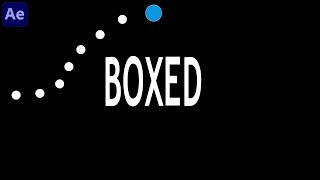 Ball Motion Graphics Text Animation - After Effects Tutorial | No Plugin