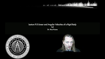 Linear and Angular Velocities of a Rigid Body