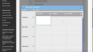 Creating Rubrics on Turnitin