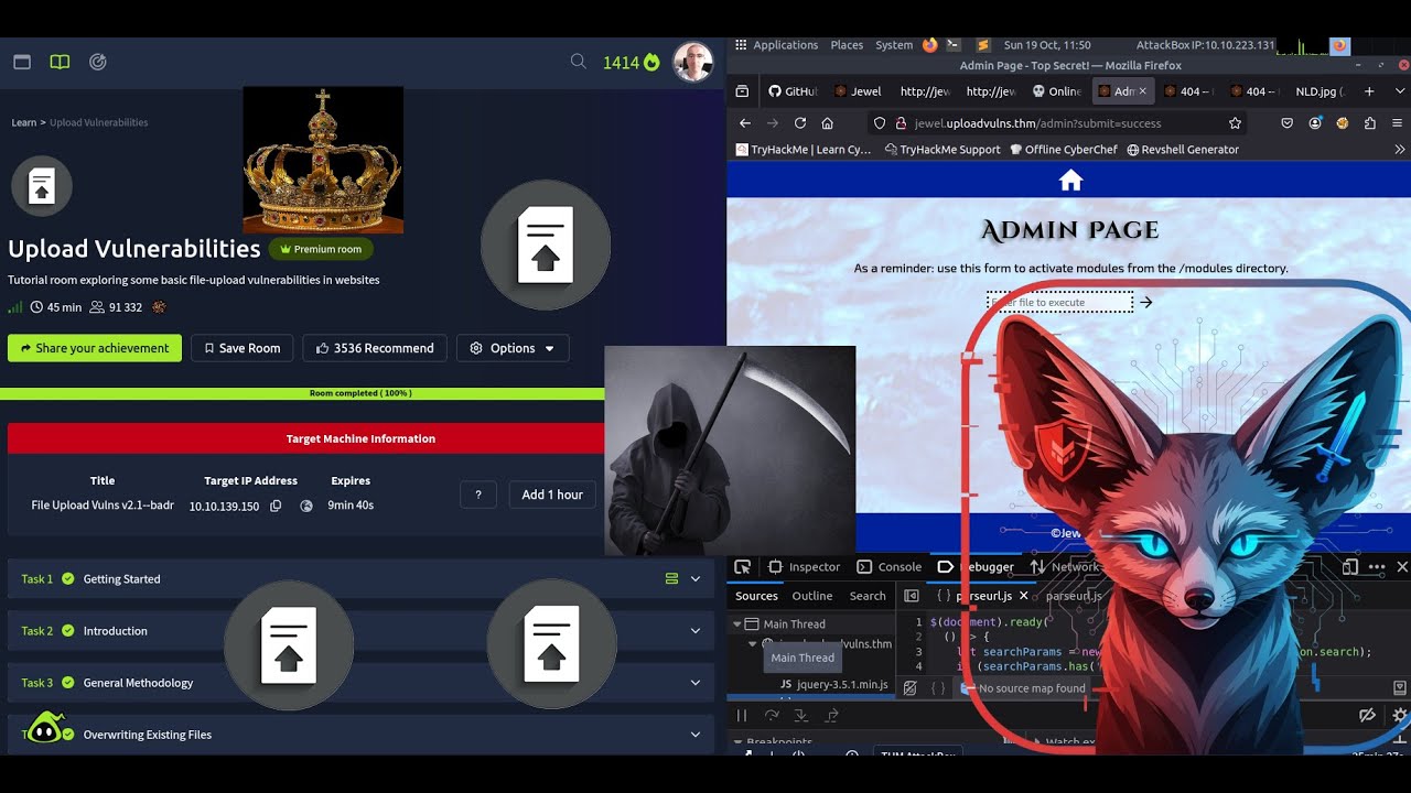 TryHackMe Upload Vulnerabilities - Full Walkthrough 2025 - YouTube