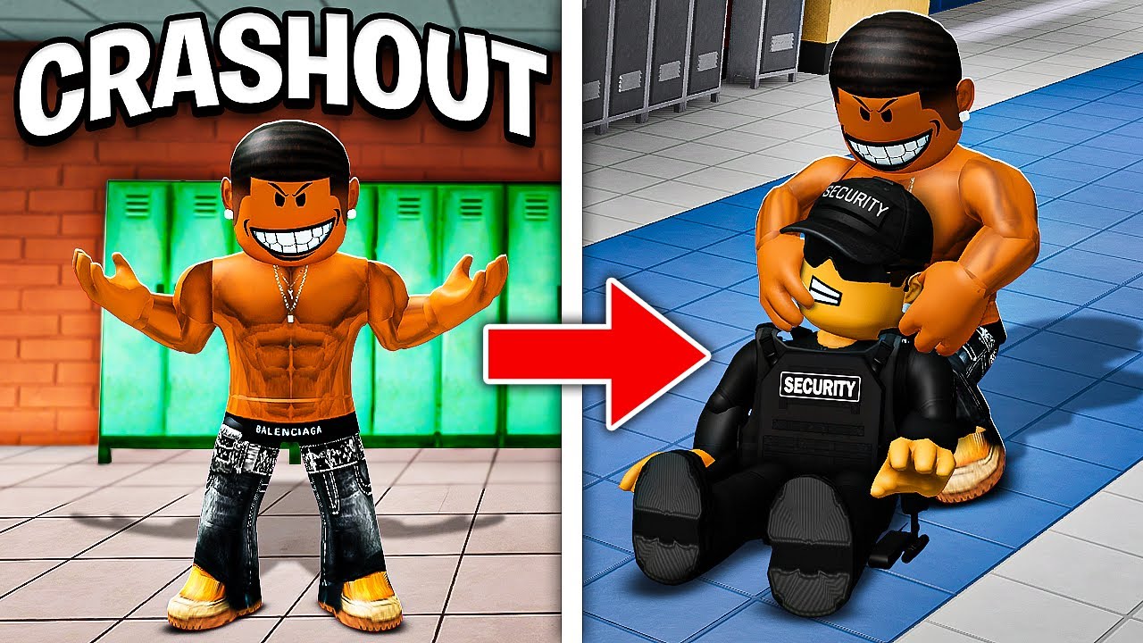 Вылетаю из школы, играя за Аарона-сантехника в Roblox 😈