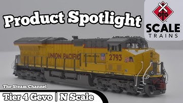 Product Spotlight | Scale Trains Tier 4 GEVO ESU LokSound 5 | N Scale