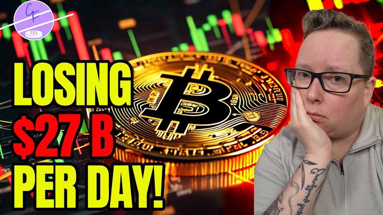 Crypto News Today: Bitcoin Erases All 2025 Gains. Losing $27B Per DAY!