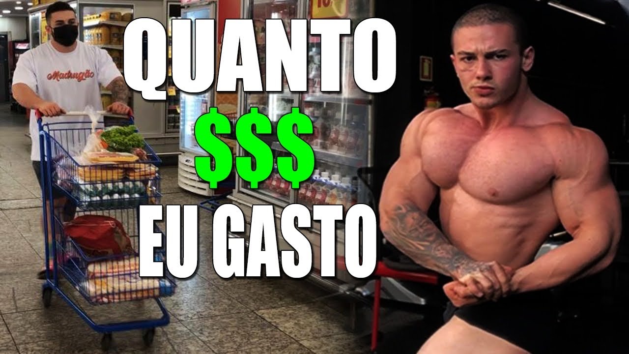 Quanto um Bodybuilder Gasta no Mercado