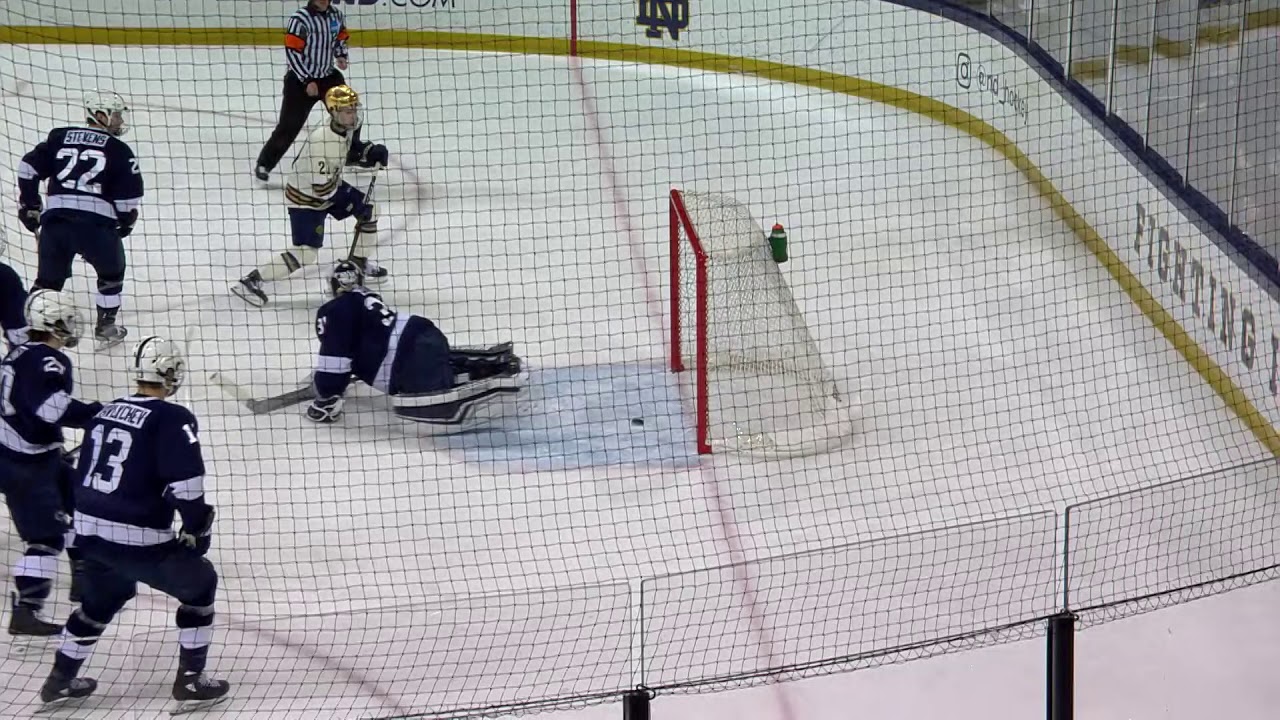 @NDHockey | Go Irish. Beat Nittany Lions. (2020)