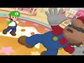 Mario Party Series - Luigi Wins by Destroying Mario