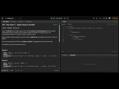 Two Sum II | LeetCode 167 | Two Pointers Explained Clearly | Easy ➜ Medium | Day 10 | 47 / 1000 🚀