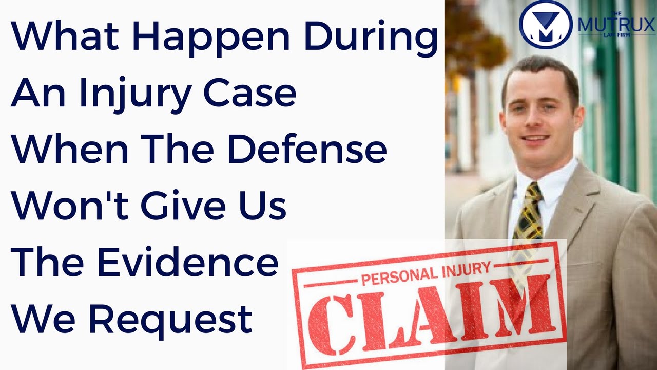 Getting Evidence During an Injury Case When the Defense Lawyers Refuse