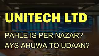 Unitech Ltd latest news - Unitech ltd today news - unitech ltd prediction - unitech analysis target