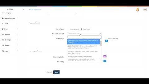How to schedule a receipt in tracmor