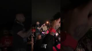 Protesters Surround Aurora PD After Officers Fired For Mocking Chokehold Death
