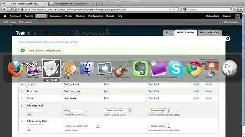 45. Adding the rest of the fields we need for the Tour content type (a Drupal how-to)