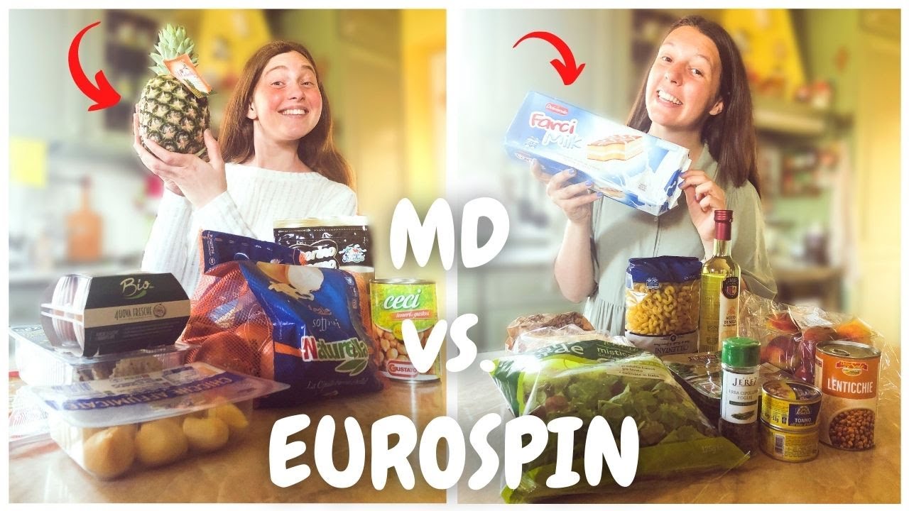 SVUOTA LA SPESA discount 🛒 MD vs EUROSPIN