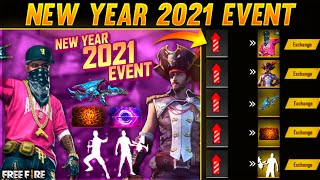 OP UPDATE - New Year 2021 Events Claim ALL Rewards Gun Skin Collect Cracker Free Fire Events