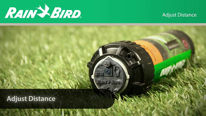 How to Adjust the Distance on Rain Bird Rotor Sprinklers