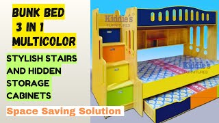 Smart Bunk Bed | 3 Beds in 1 | Space Saving Furniture for Small Rooms | Review 