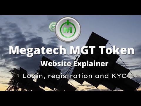 Megatech Explainer - Sales Platform - Login, Register and Submitting your KYC - Easy