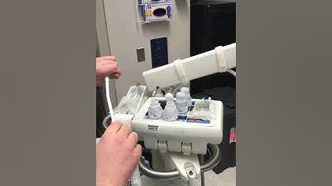 Loading the power injector for the hybrid OR