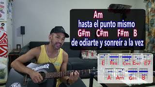 Deshoras - Babasonicos ( cover acustico )+ Letra + Acordes de guitarra. El grafico de Emaj7 esta mal