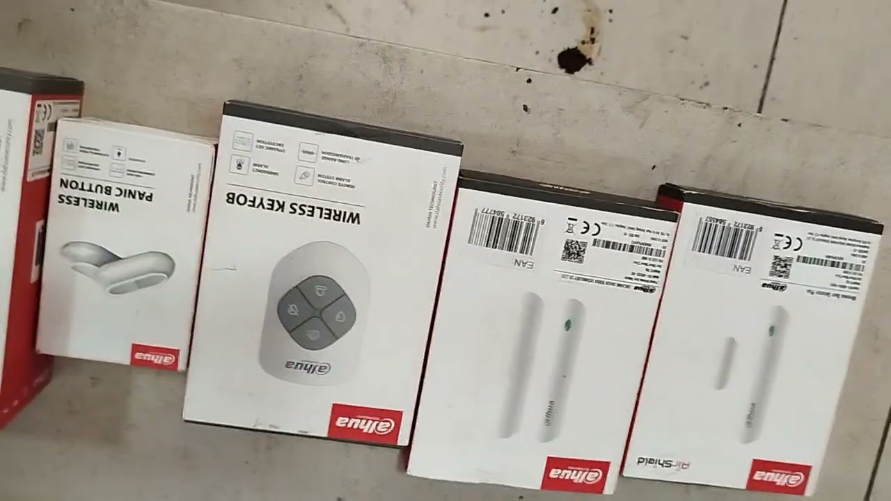 Intruder Alarm Wireless 4-button Alarm Remote Control Dahua