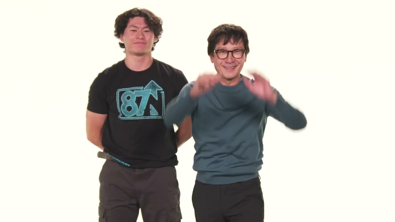 Ke Huy Quan brings the moves and the fighting talk. 🥊💥 Catch 