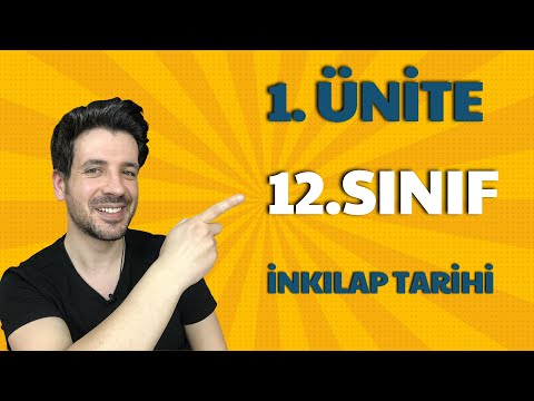 12. SINIF İNKILAP TARİHİ 1. ÜNİTE FULL TEKRAR - 20. Yüzyıl Başlarında Osmanlı Devleti ve Dünya