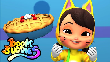 Tres gatitos | Canciones infantiles | Videos para bebes | Boom Buddies Español | Educación