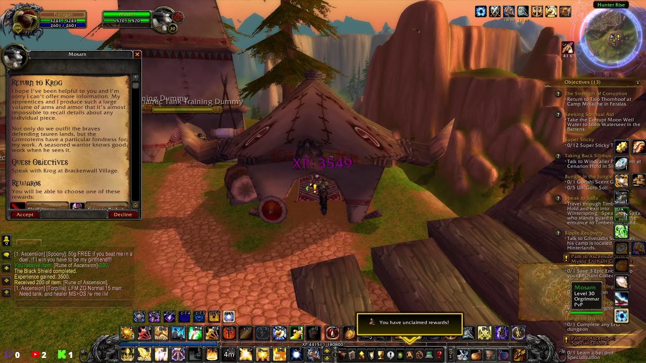 Let's Play! - Ascension: BronzeBeard - World of Warcraft - Paladin Chill Leveling