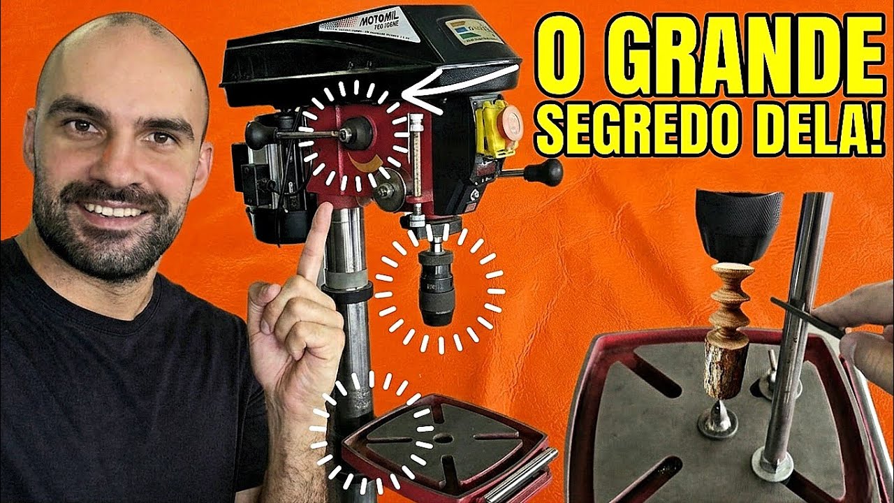 ​QUAL FURADEIRA DE BANCADA COMPRAR? +35 INVENÇÕES, Macetes e Melhorias! (GUIA COMPLETO)