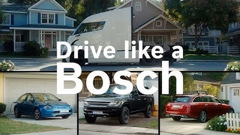 DRIVE LIKE A BOSCH! - #LikeABosch