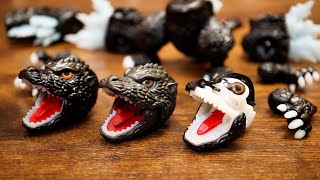 Godzilla Plastic Model Satisfying Build -Asmr-