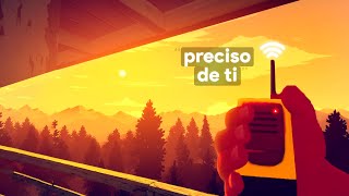 Pensei que estava sozinho na floresta… até alguém responder no rádio | Firewatch screenshot 3