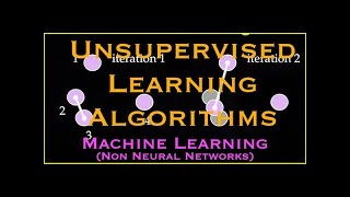 Introduction to Machine Learning:  Unsupervised learning algorithms