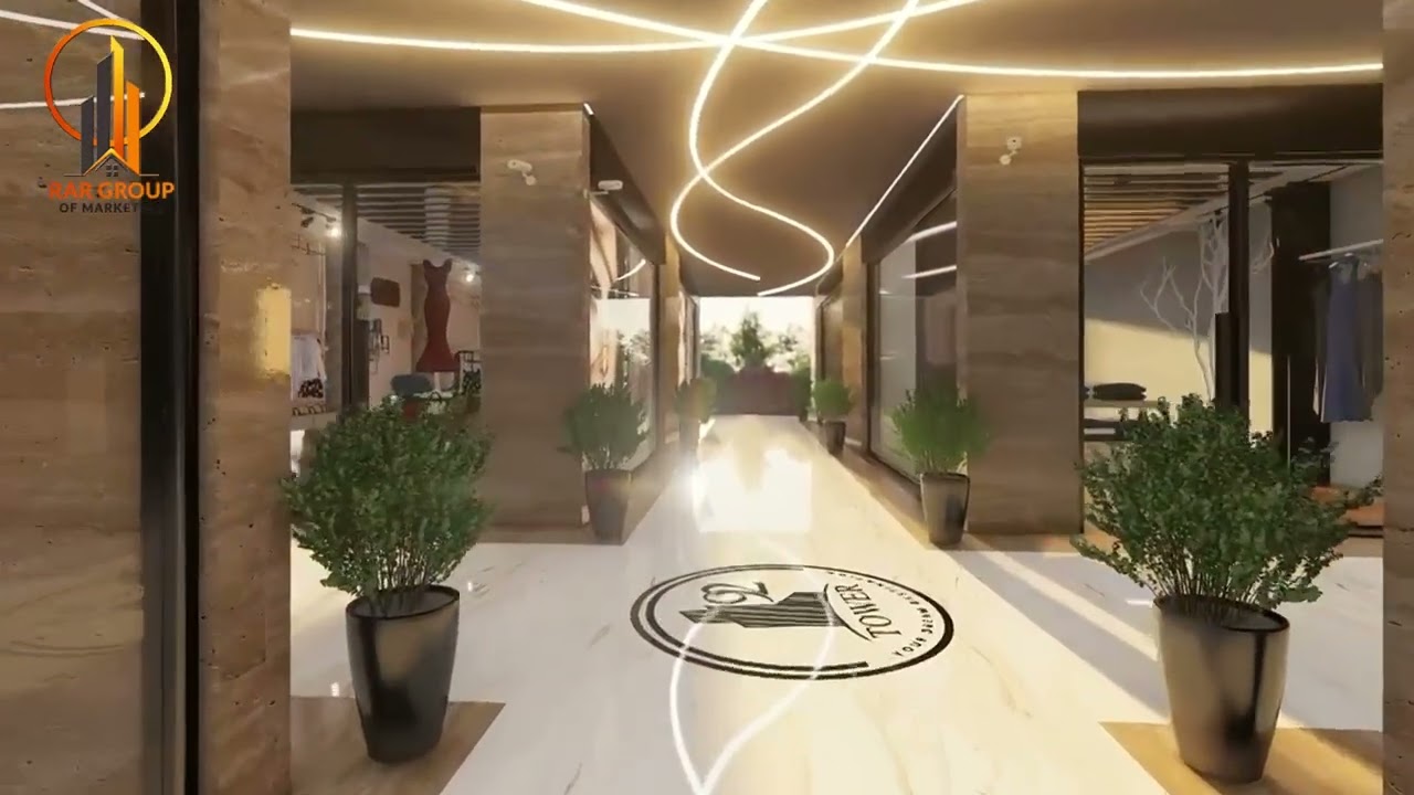 3D Model 92 Tower Zamar Valley Islamabad | RAR GROUP OF MARKETING |