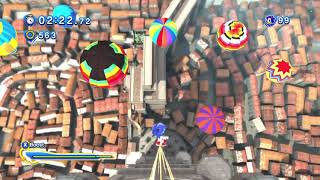Sonic Generations - Unleashed Project - Rooftop Run act1 Modern Speed Run (w/ skills) 03:27.92
