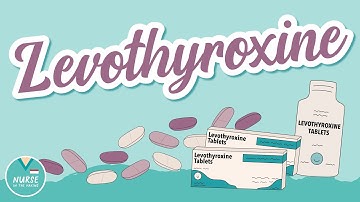 Levothyroxine and How It Works | Pharmacology help for Nursing School