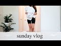 SUNDAY RESET | cleaning, meal prep, weekly planning