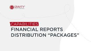 Effortless Financial Report Distribution with Gravity Software