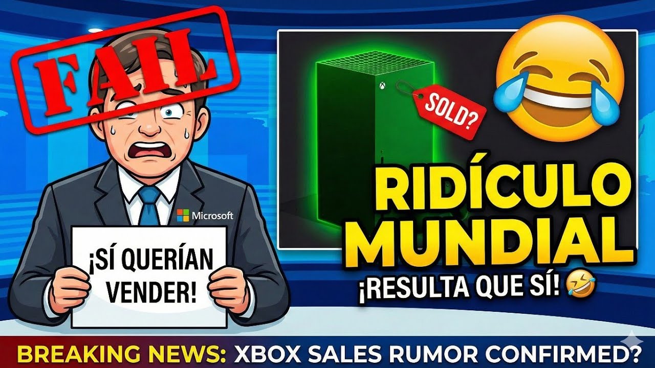 Xbox HACE el RIDICULO MUNDIAL RESULTA que si QUERIAN vender Xbox 🤣😂