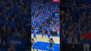 El triple de Wemby que le quebró el corazón a OKC 💔