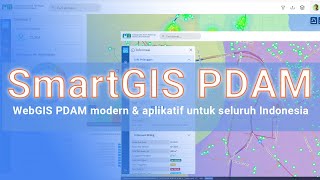 Parah nih!! WebGIS PDAM ini sudah kayak aplikasi desktop.  #SmartGIS #PDAM #2023 screenshot 3