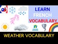 Vocabulaire  la mto en franais  noms adjectifs et verbes pour parler du temps quil fait