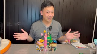 COMPLETED Building the 2025 LEGO Wicked 75691 Glinda & Elphaba Bookends!!!