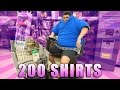 WEARING 200 SHIRTS IN THE GROCERY STORE