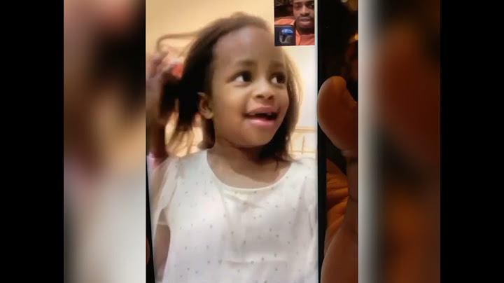 Diamond Platnumz talking to his daughter on her birthday..Princess Tiffah is so cute😍