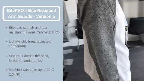 Spotlight On: BitePRO Bite Resistant Armguards - Version 5