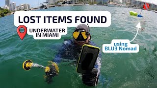 Finding Lost Treasure In Miami Blu3 Nomad Dive With Ots Spectrum Full Face Mask